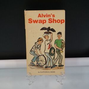 Alvin's Swap Shop by Clifford Hicks 1977 Lisl Weil Pictures Scholastic 2nd Print